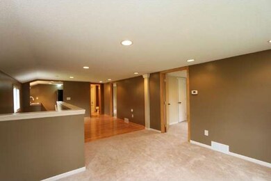 View from main floor foyer of wide open living spa