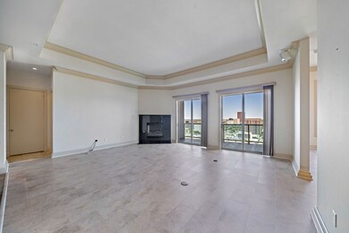 Great room - gas log fireplace, private balcony, s