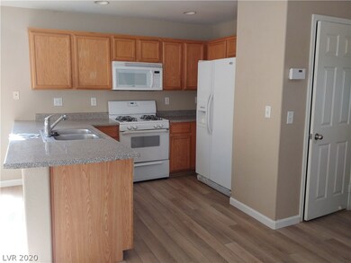 Kitchen with pantry to the right