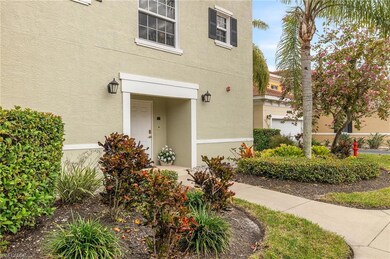 Property entrance with a garage