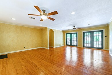 Another view of living/dining room.  The door on t