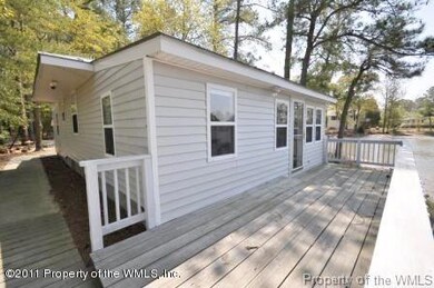Deck and Cottage