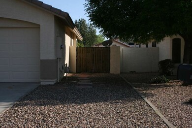 RV Gate at west side of home