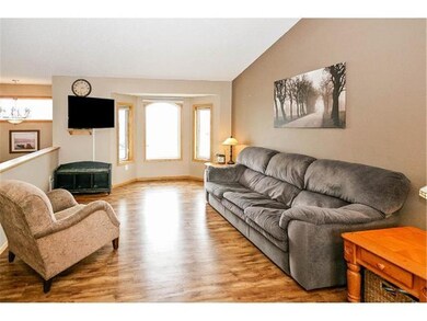Beautiful living room on the main level.  Open flo