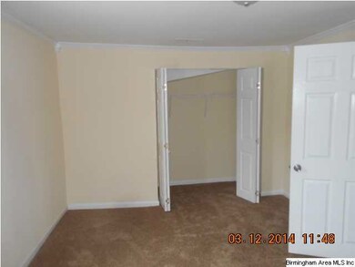 Bedroom with loads of closet space.