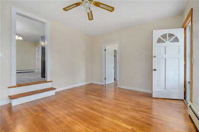 First floor unit, living room.