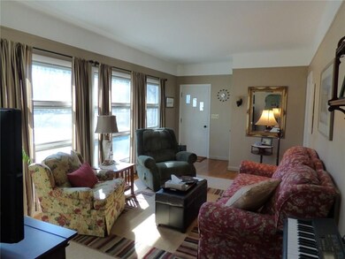 Bright sunny living room with lots...