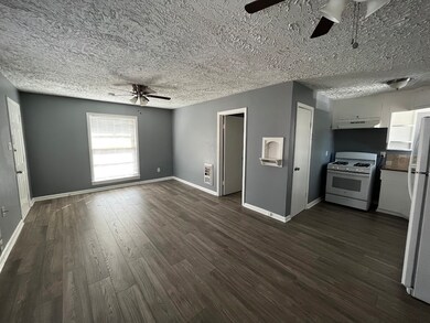LARGE LIVING & DINING WITH MODERN GRAY PAINT TONES