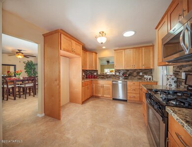 NEW KITCHEN OPENS TO DINING ROOM