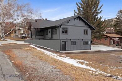 Side view showing new walkway