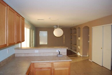 Breakfast bar/ large pantry in kitchen