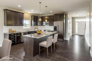 Virtually Staged Kitchen