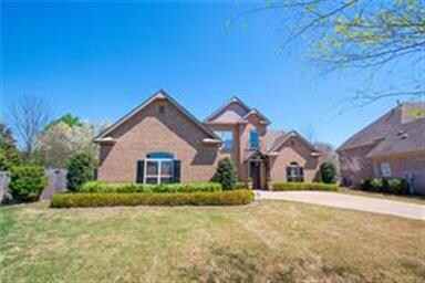 Another view of the front elevation.  Home is loca