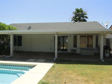 Covered patio