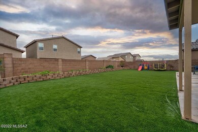 Massive turf area
