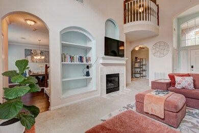 home features built-in's & arch niches