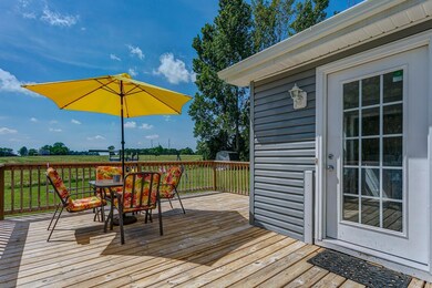 VERY PRIVATE BACK PORCH. GREAT FOR PARTIES OR MORNING COFFEE