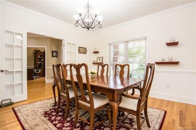 Formal Dining room flows well into main open area 