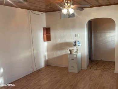 Arched entry into Living Area