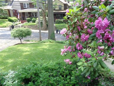 Front yard-beautifully landscaped, view from front