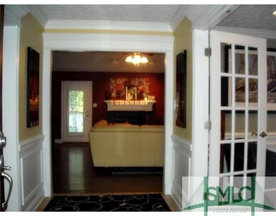 Den/Family/Great Room. Entry foyer with tile and f
