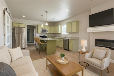 AI generated staging.