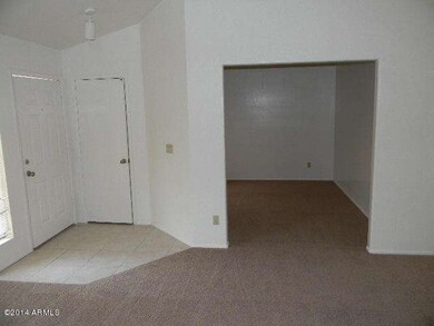 Den entrance.