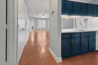 open concept living space kitchen adjacent