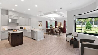 Open Living & Dining Rooms