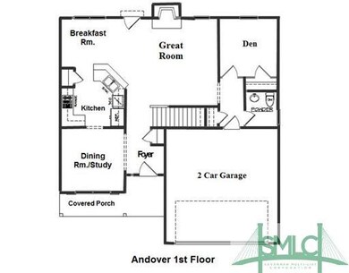 1st Floor Plan.
