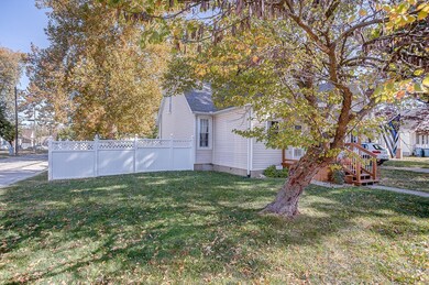 Situated on corner lot