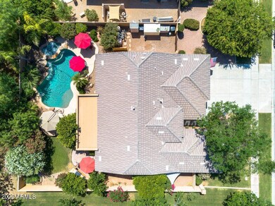 Aerial birds eye