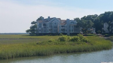 Marsh side of building