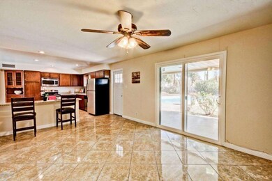 kitchen and fam