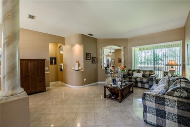 View from the Front Door into the Formal Living Ro