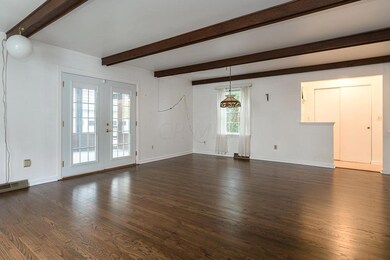 Andover family room into mudroom area