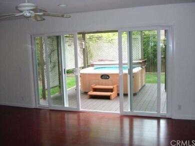 Family Room with Slider to Deck and Heated Spa