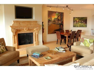 Gas Fireplace in Living Room