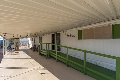 Patio From Front of Home