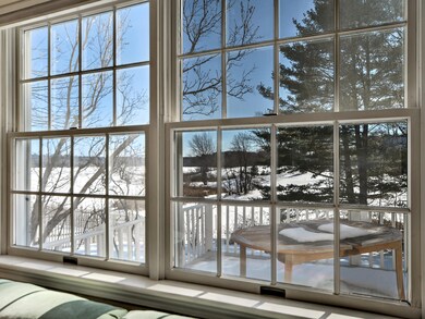 View out living room window
