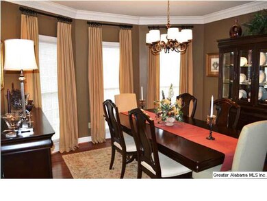 Elegant formal dining room is great for entertaini