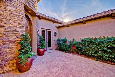 French Doors off Courtyard