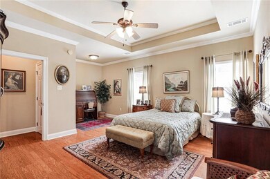Large Primary Bedroom w/sitting area. Huge walk in
