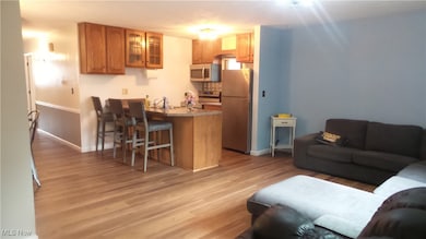 Enter into open floor plan