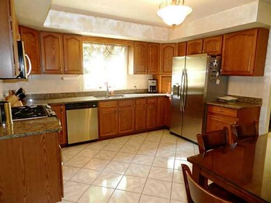 Kitchen. Eat-in kitchen with stainless steel appli