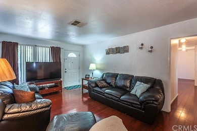Living room with large windows