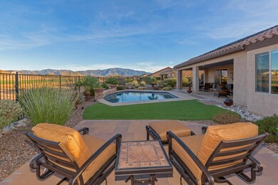 Pool with Mountain View