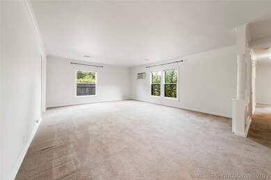 Huge formal living room with so much natural sunli