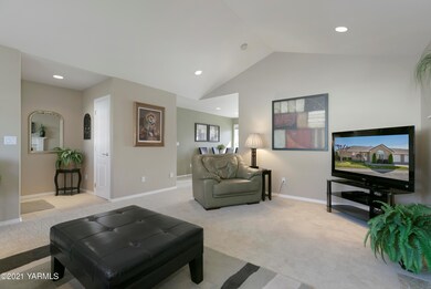 Living room into entryway