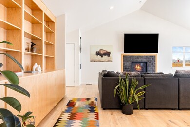 Vaulted Ceilings make this room feel even more spa
